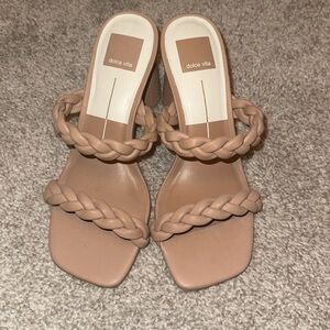 Dolce Vita Women's Tan Braided Sandals
